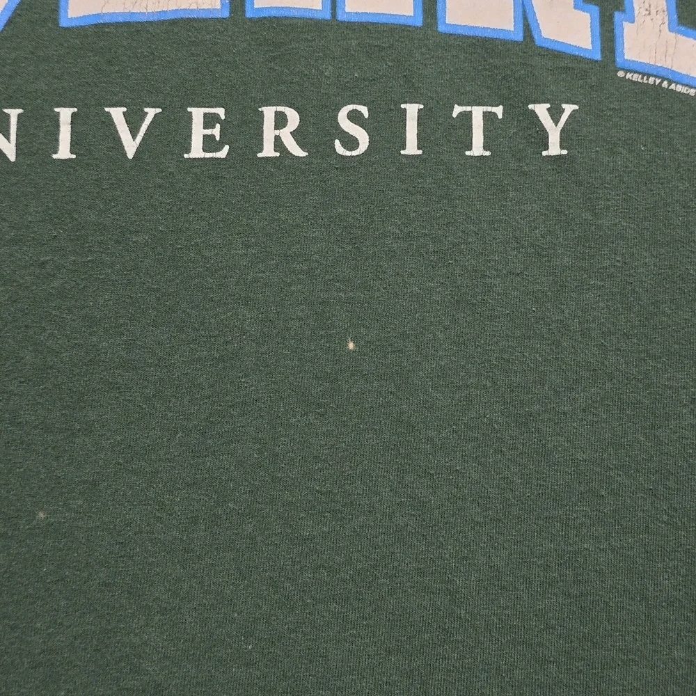 Vintage Tulane University Green Wave 90s Graphic T Shirt Mens 2XL